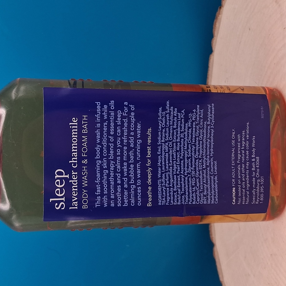 Bath&Body Works Aromatherapy Lavender Chamomile Body Wash/Foam Bath-RETIRED - Picture 2 of 3